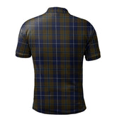 Clan Douglas Brown Tartan Polo Shirt RN78 Douglas Brown Tartan Tartan Polo